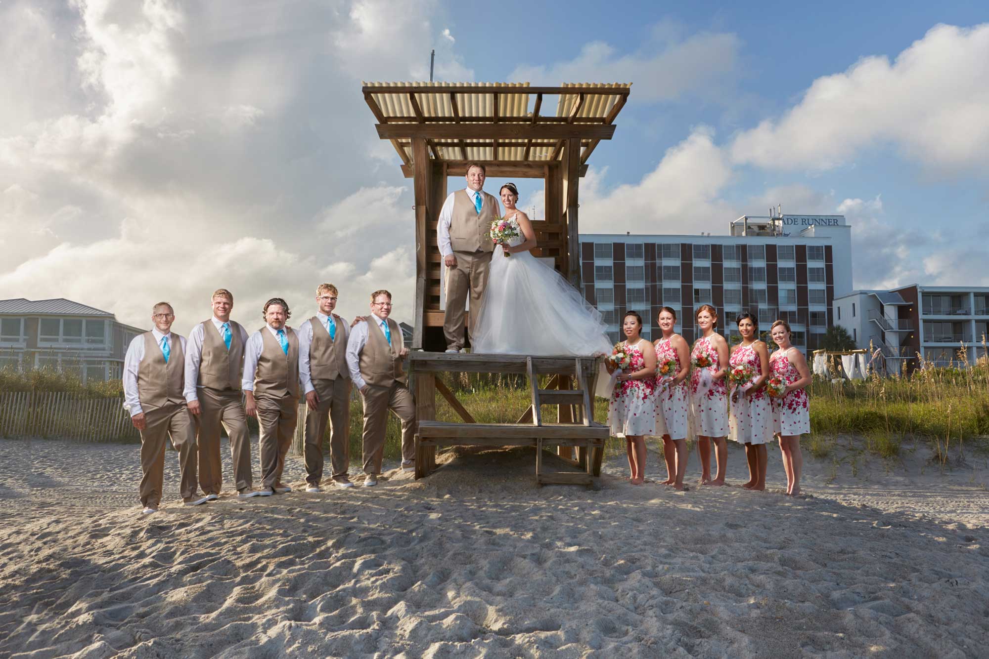 Blockade Runner Resort Wedding At Wrightsville Beach Wilmington Nc